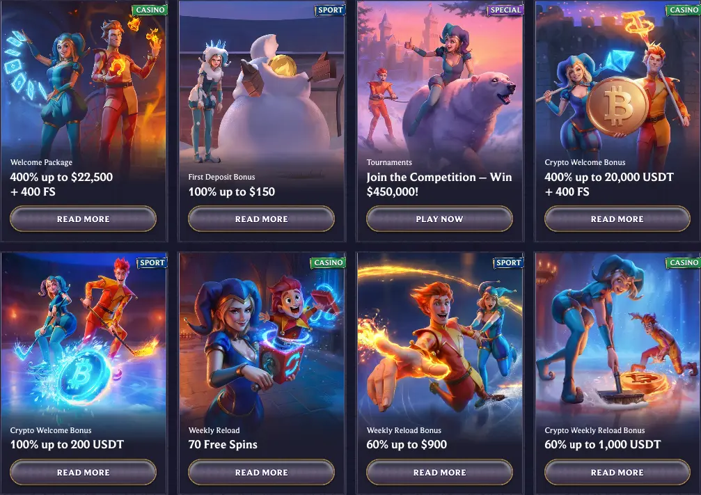 Lolajack Casino – uvítací balíček až 400 % do 375 000 Kč + 400 Free Spins